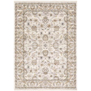 Oriental Weavers Maharaja 070W1 Ivory/ Grey Area Rug Main Image