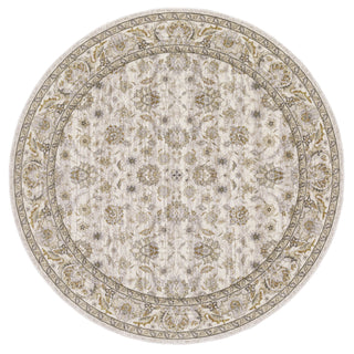 Oriental Weavers Maharaja 070W1 Ivory/ Grey Area Rug Main Image