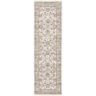 Oriental Weavers Maharaja 070W1 Ivory/ Grey Area Rug Runner Image