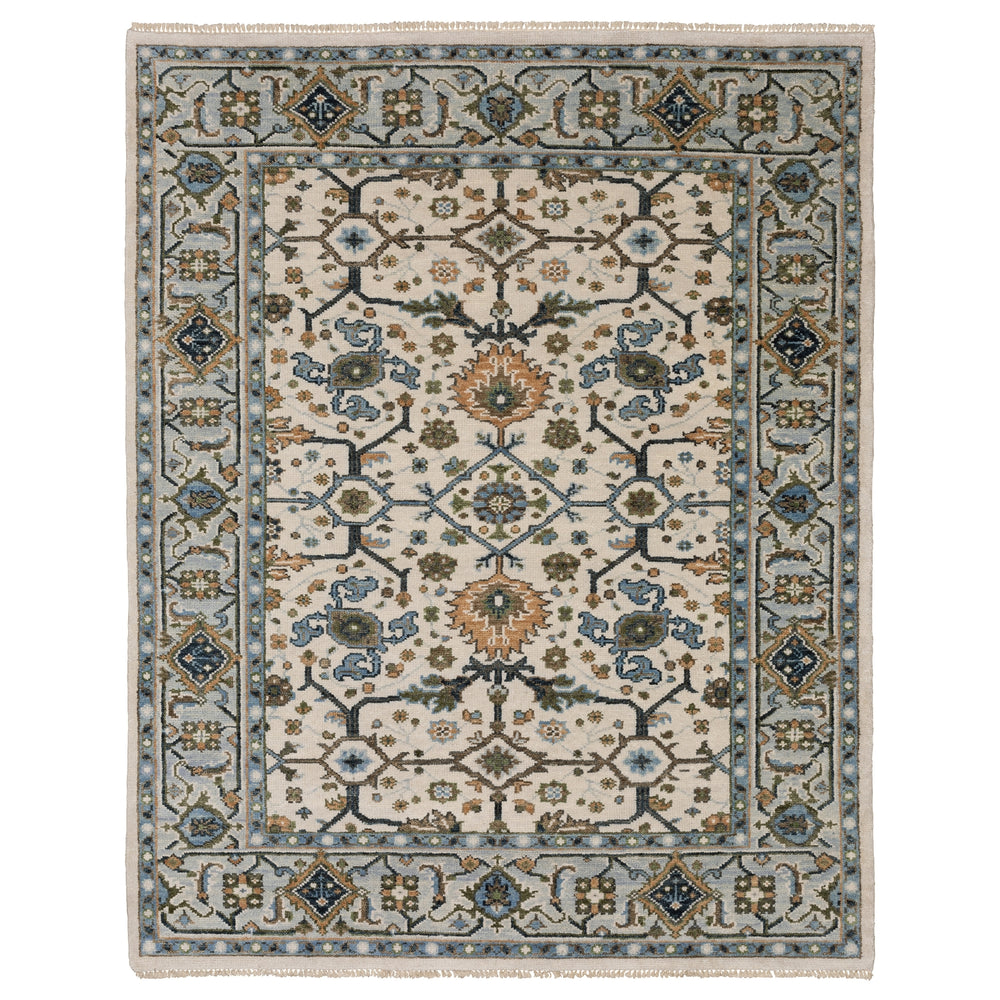 Oriental Weavers Majorca MAJ01 Ivory/Blue Area Rug