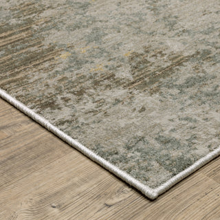 Oriental Weavers Mallory MAL02 Beige/ Yellow Area Rug Corner Image
