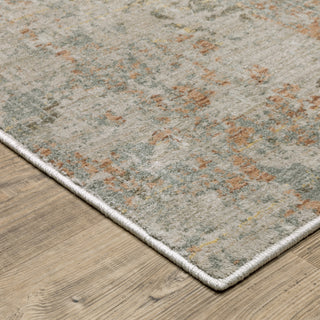 Oriental Weavers Mallory MAL05 Grey/ Multi Area Rug Corner Image