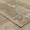 Oriental Weavers Mallory MAL06 Gold/ Brown Area Rug Corner Image