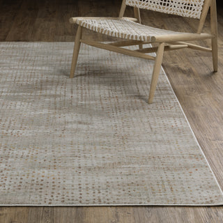 Oriental Weavers Mallory MAL10 Grey/ Gold Area Rug Lifestyle Image Feature