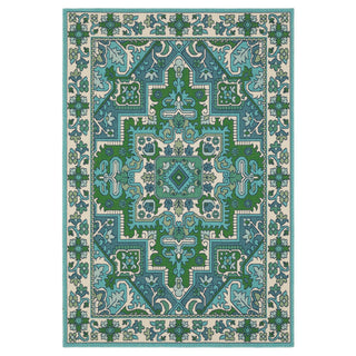 Oriental Weavers Meridian 2808G Blue / Green Area Rug Main Image