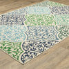 Oriental Weavers Meridian 4266L Blue/ Green Area Rug Alternate Image