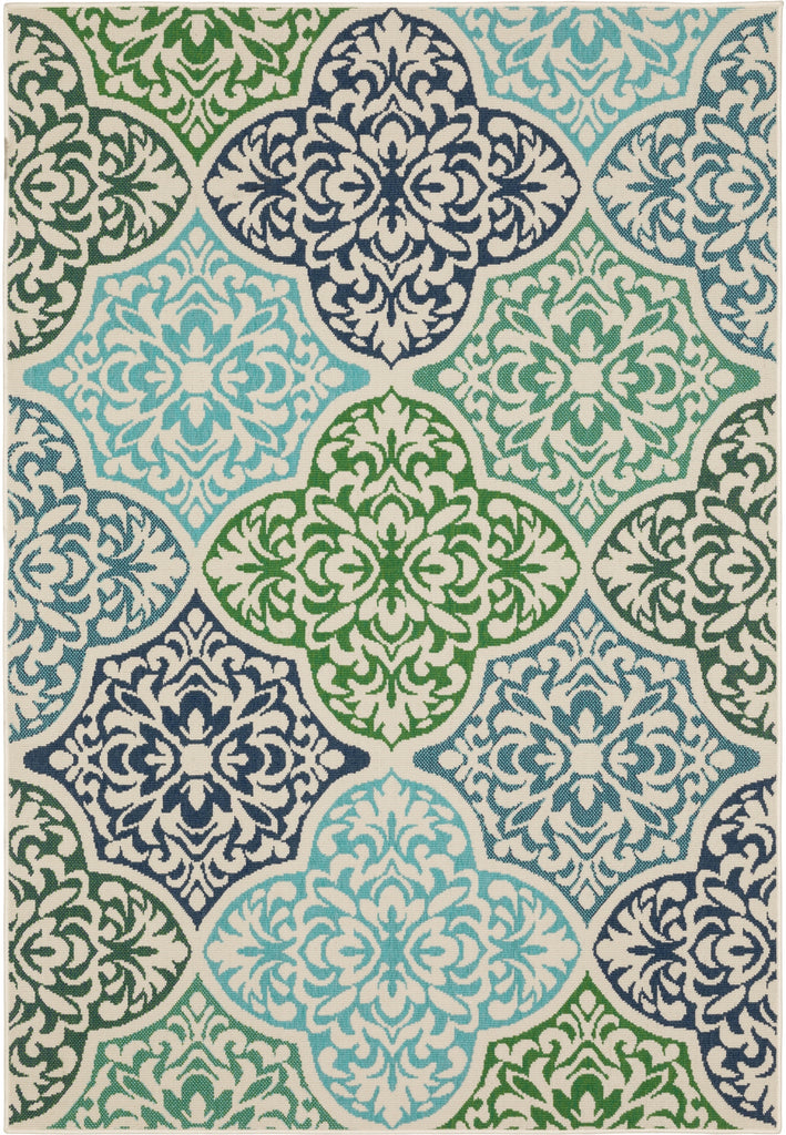 Oriental Weavers Meridian 4266L Blue/ Green Area Rug main image