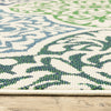 Oriental Weavers Meridian 4266L Blue/ Green Area Rug Pile Image