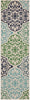 Oriental Weavers Meridian 4266L Blue/ Green Area Rug Runner Image