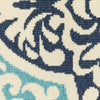 Oriental Weavers Meridian 4266L Blue/ Green Area Rug Close-up Image