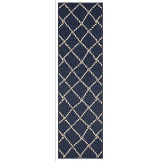 Oriental Weavers Meridian 4295B Blue / Ivory Area Rug Runner Image