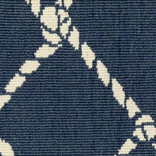 Oriental Weavers Meridian 4295B Blue / Ivory Area Rug Close-up Image