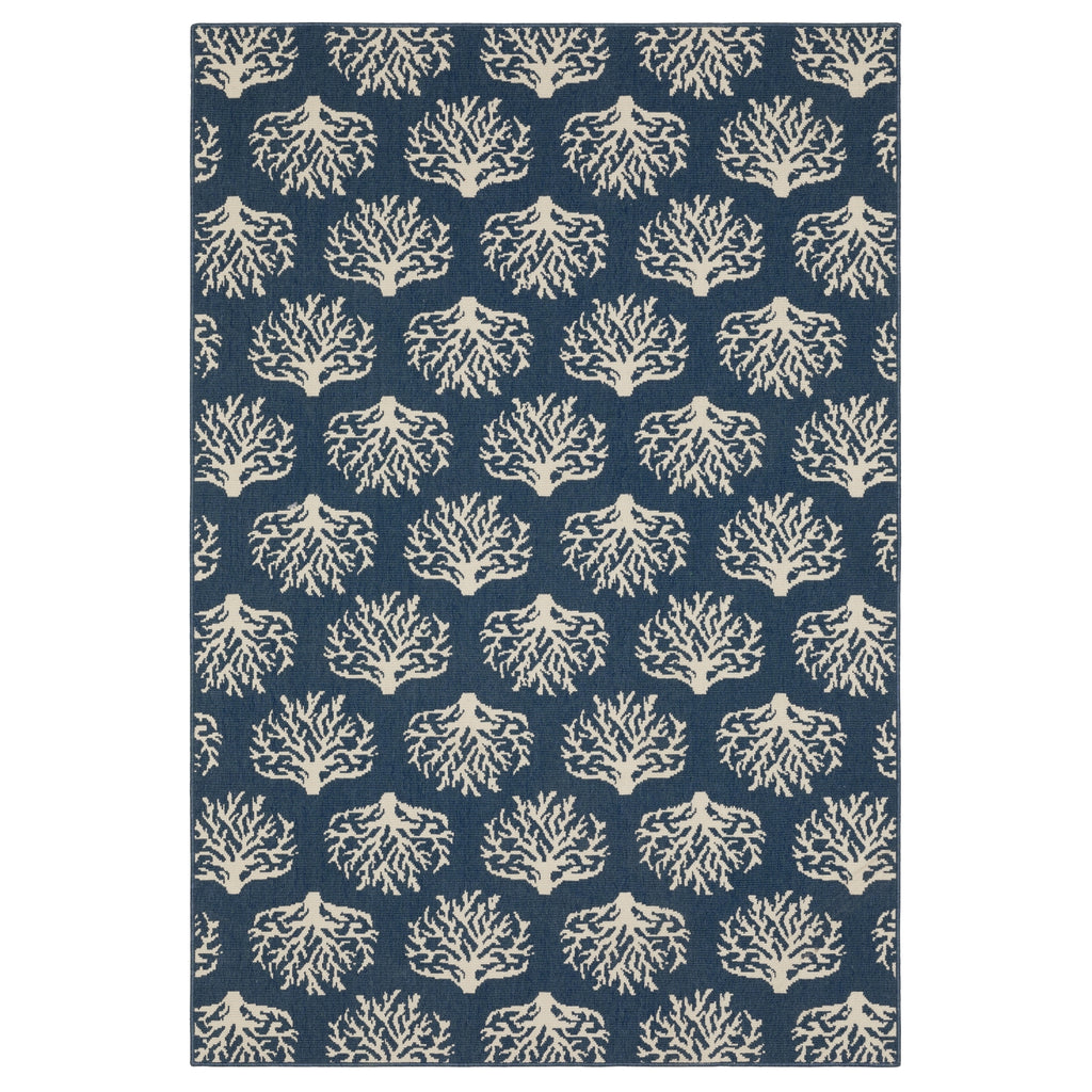 Oriental Weavers Meridian 7420A Blue / Ivory Area Rug Main Image