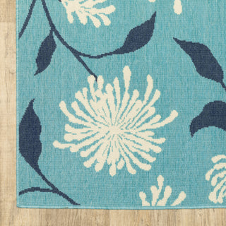 Oriental Weavers Meridian 9929S Blue / Area Rug Corner Image