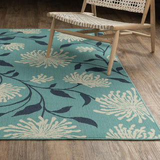 Oriental Weavers Meridian 9929S Blue / Area Rug Lifestyle Image Feature