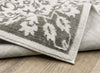 Oriental Weavers Montecito 1101W Grey/White Area Rug Backing Image