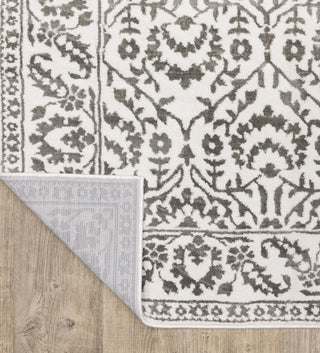 Oriental Weavers Montecito 2062H Grey/White Area Rug Backing Image