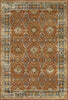 Oriental Weavers Naples 1204X Rust/Blue Area Rug