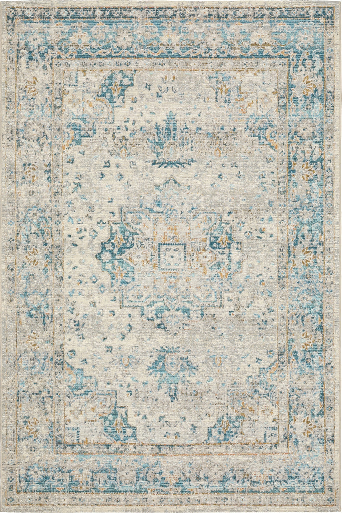 Oriental Weavers Naples 1221X Ivory/Blue Area Rug