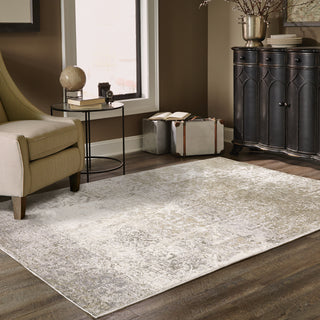 Oriental Weavers Nebulous 1330E Beige/Grey Area Rug Lifestyle Image Feature