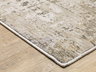 Oriental Weavers Nebulous 001H9 Beige/Grey Area Rug Corner Image