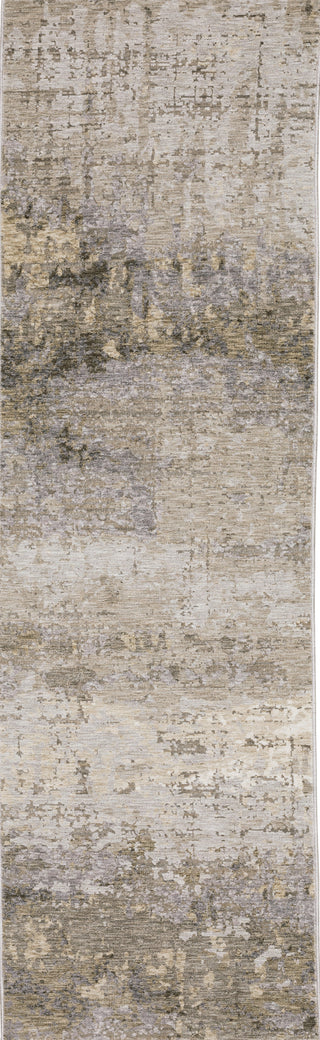 Oriental Weavers Nebulous 001H9 Beige/Grey Area Rug Runner Image