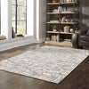 Oriental Weavers Nebulous 2060W Ivory/Grey Area Rug Lifestyle Image Feature