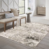 Oriental Weavers Nebulous 002X9 Beige/Grey Area Rug Lifestyle Image Feature