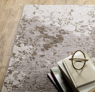 Oriental Weavers Nebulous 5091E Grey/Ivory Area Rug Corner Image