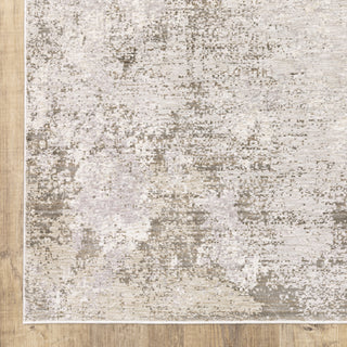 Oriental Weavers Nebulous 050J9 Ivory/Beige Area Rug Corner Image