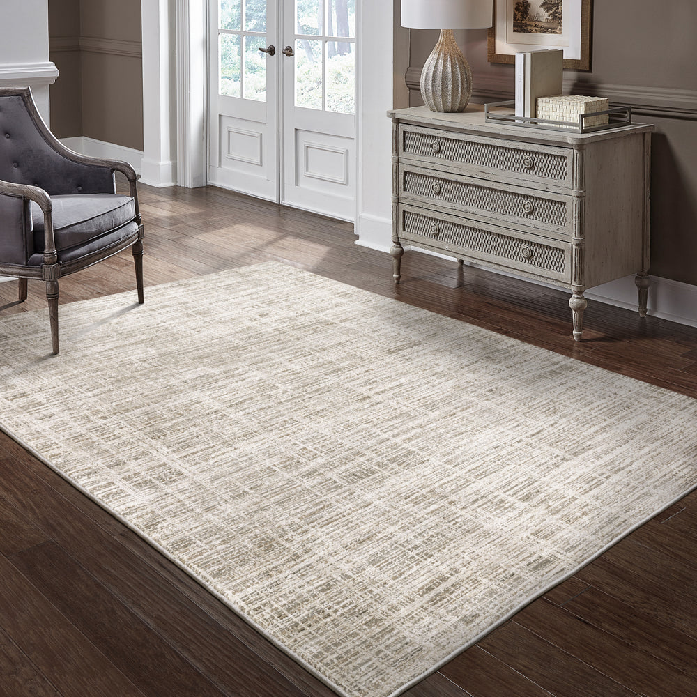 Oriental Weavers Nebulous 071E9 Beige/Ivory Area Rug Featured Image