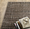 Oriental Weavers Nebulous 751D9 Charcoal/Grey Area Rug Corner Image