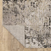 Oriental Weavers Nebulous 091D9 Grey/Beige Area Rug Backing Image