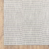 Oriental Weavers Oliver OLV08 Grey / Beige Area Rug Corner Image