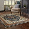 Oriental Weavers Aberdeen 005W1 Blue/Multi Area Rug 