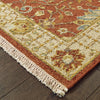 Tommy Bahama Angora 12303 Rust Ivory Area Rug 