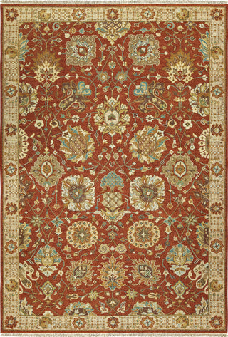 Tommy Bahama Angora 12303 Rust Ivory Area Rug 