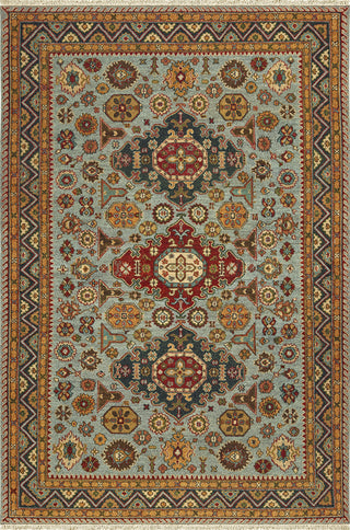 Tommy Bahama Angora 12306 Blue Gold Area Rug 