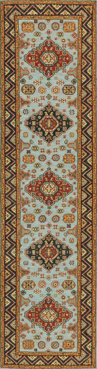 Tommy Bahama Angora 12306 Blue Gold Area Rug 