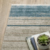 Oriental Weavers Bauer 090B2 Blue/Beige Area Rug 