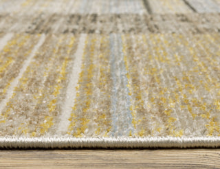 Oriental Weavers Bauer 090N2 Beige/Charcoal Area Rug 