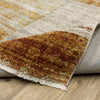 Oriental Weavers Bauer 090R2 Rust/Gold Area Rug 