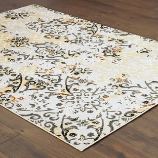 Oriental Weavers Bowen 108W2 Grey Gold Area Rug 