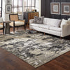 Oriental Weavers Bowen 109E2 Black Gold Area Rug 