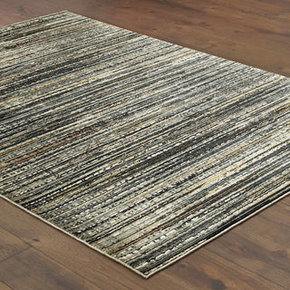 Oriental Weavers Bowen 1332H Black Navy Area Rug 