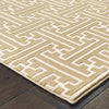 Oriental Weavers Bowen 1333Y Gold Ivory Area Rug 