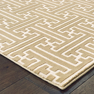 Oriental Weavers Bowen 1333Y Gold Ivory Area Rug 