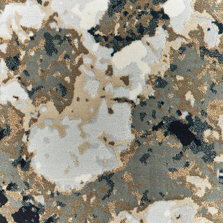 Oriental Weavers Bowen 1808Q Navy Gold Area Rug 