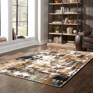 Oriental Weavers Bowen 4928X Grey Gold Area Rug 