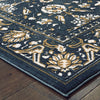 Oriental Weavers Bowen 534L2 Navy Gold Area Rug 